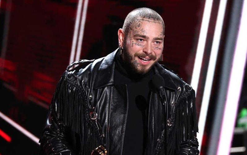 Post Malone ganó el premio 'Mejor Artista'. Instagram