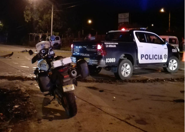 El conductor del vehículo involucrado se dio a la fuga. Foto: Eric A. Montenegro.