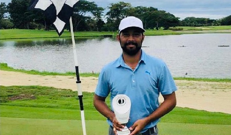 Omar Tejeira firmó una tarjeta bajo par en la segunda ronda para sentenciar su triunfo. Apagolf