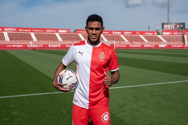 Edgar Yoel Bárcenas. Foto:@GironaFC