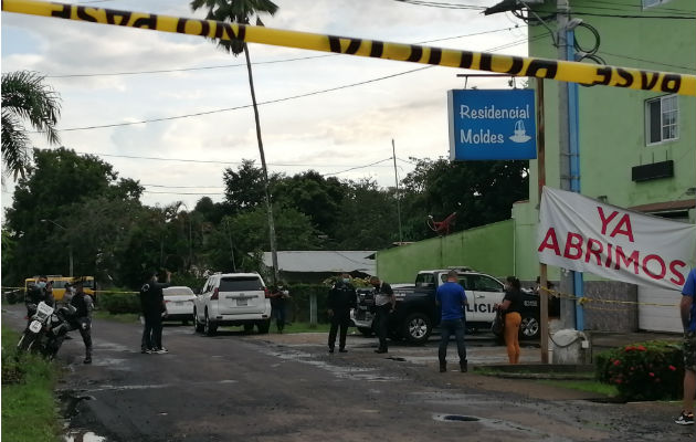 La  mujer fue encontrada dentro de la habitación número 19. Foto: Eric A. Montenegro