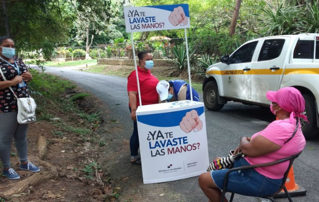 Las jornadas incluyen la toma de muestras de hisopado y aplicación de vacunas. Foto: Eric A. Montenegro.