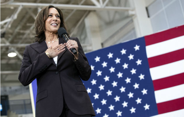  Kamala Harris aboga por construir un sistema de inmigración justo y humano. Foto: EFE.