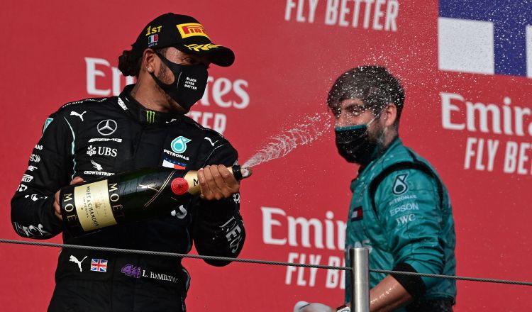 Lewis Hamilton se acerca al séptimo título de su carrera en la Fórmula Uno. EFE