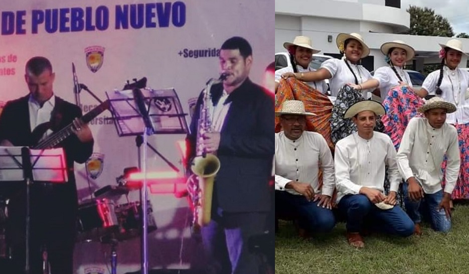 FC Grupo Musical y el Conjunto Proyecciones Huellas de mi Folklore, quien participará en el evento. Instagram