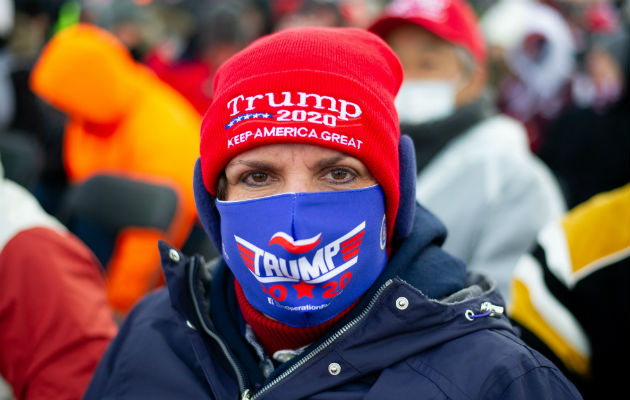 Los republicanos recuerdan a los demócratas que Trump también marchaba por detrás en las encuestas en 2016, y aún así, venció a Hillary Clinton. Foto: EFE.