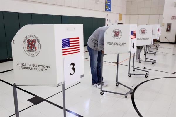 Todos los estados con proyecciones hasta las 8.30 de la noche hora local votaron por el mismo partido que en 2016, por lo que no ha habido grandes sorpresas. Foto: EFE