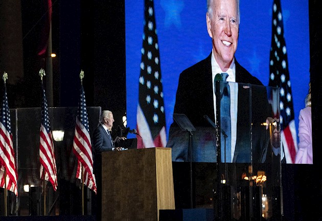 La campaña del candidato demócrata Joe Biden reaccionó a las extraordinarias declaraciones de Donald Trump.