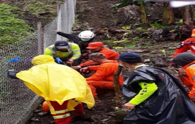 En Chiriquí diferentes estamentos de seguridad continúan búsqueda de personas y rescates.