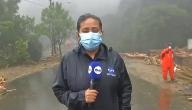 Meredith Serracín, periodista de TVN Noticias. Foto: Instagram