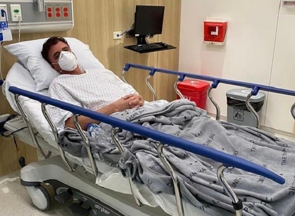 El contralor Gerardo Solís está internado en un hospital de la ciudad capital.