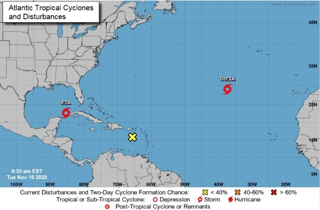 Fue precisamente cerca del archipiélago de las Azores donde en octubre de 2005 se formó una tormenta subtropical, como luego identificó el NHC, y que fue la número 28 de esa fatídica temporada.