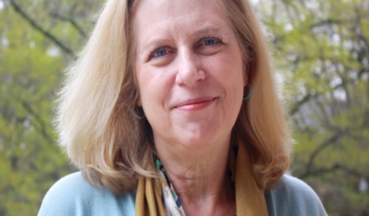 Expositora Julie Greene. Cortesía