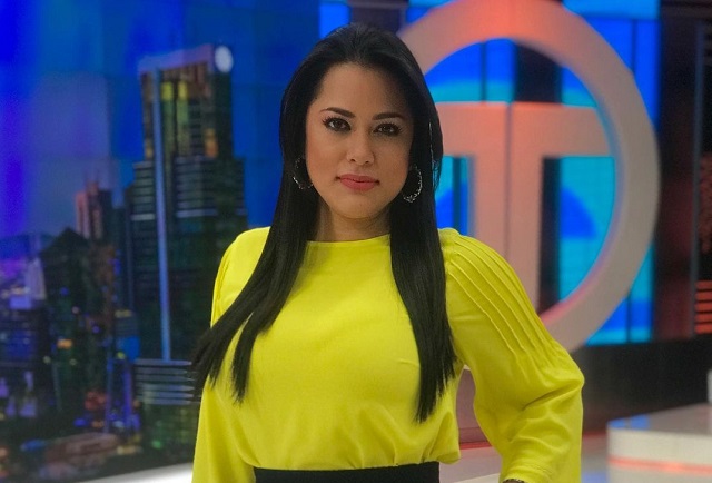 Delia Muñoz, periodista de Telemetro. Foto: Instagram / @deliacmf