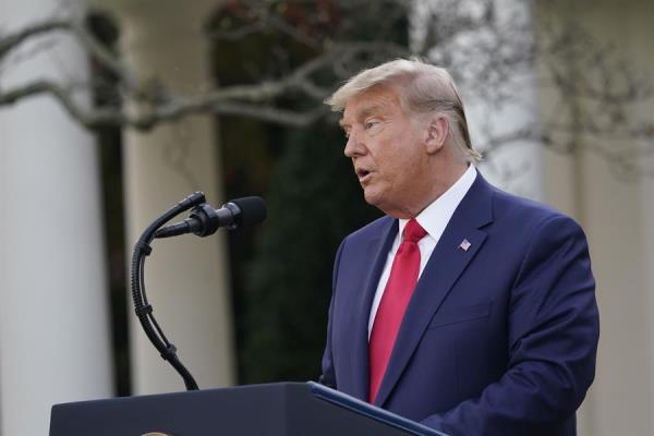 Poco después de la intervención de Donald Trump, la fiscal general de Nueva York, Letitia James, advirtió al mandatario saliente de que lo demandará si la futura vacuna no se envía al estado una vez que esté disponible. FOTO/EFE