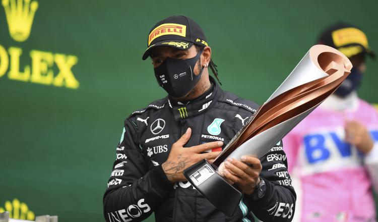 Lewis Hamilton tiene 94 victorias en la Fórmula Uno. EFE