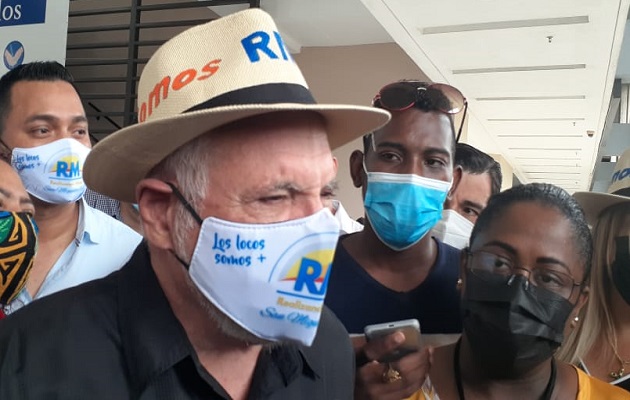 Ricardo Martinelli dijo que el domingo 22 de noviembre cerrarán los libros. Foto: Víctor Arosemena