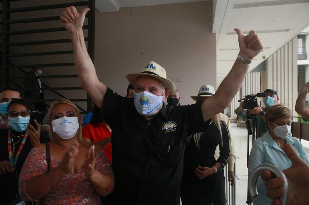 Ricardo Martinelli es el presidente del partido Realizando Metas. Foto: Víctor Arosemena