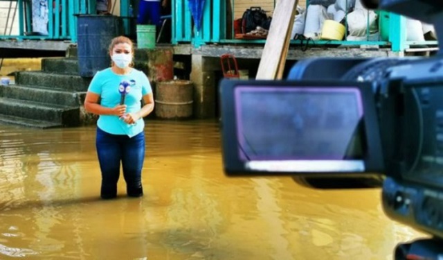 Kelyneth Pérez, periodista de TVN Noticias. Foto: Instagram