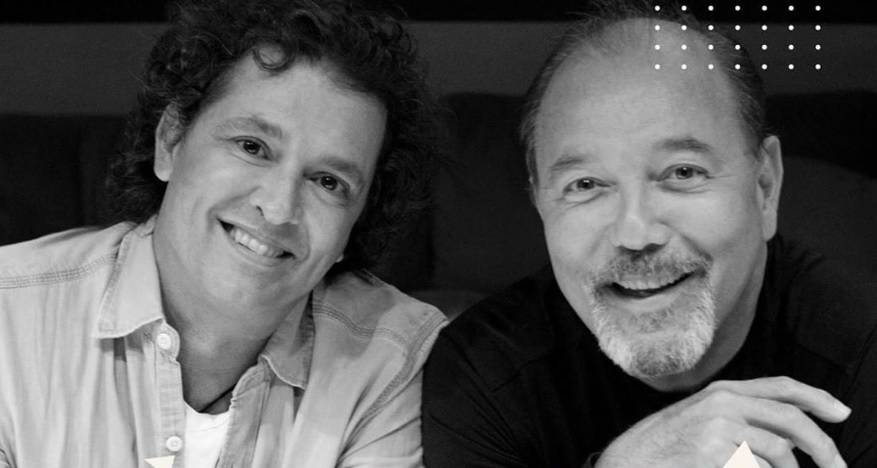 Carlos Vives y Rubén Blades. Archivo