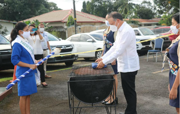 En la ceremonia se lamentaron los estrados Eta y las muertes por la pandemia. Foto: José Vásquez.