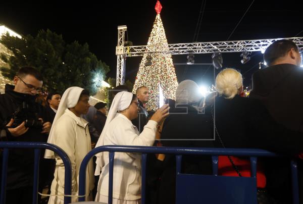 Belén fue uno de los principales focos locales de contagio con el inicio de la pandemia, en marzo, y estuvo bajo un estricto cierre durante semanas. Foto: EFE