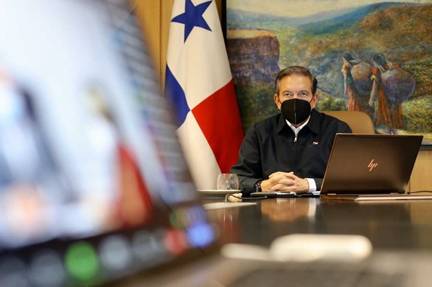 El Consejo de Gabinete fue dirigido por el presidente de la República, Laurentino Cortizo.