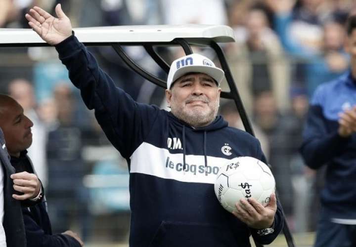 Diego Maradona. Foto:EFE