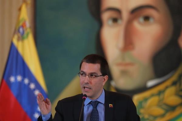 Canciller de Venezuela, Jorge Arreaza. 