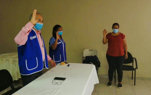 El acto  se verificó en el Centro de Salud de Buena Vista, Henry Simons. Foto: Diómedes Sánchez S.