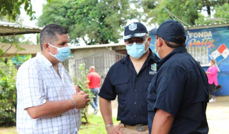 El operativo por el asesinato de este agente estuvo liderado por el ministro  Juan Manuel Pino y el director de la PN, Jorge Miranda. Cortesía