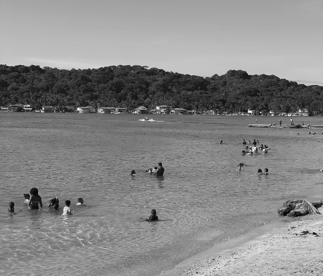 Vista de una de las playas en la provincia de Colón. Foto Cortesía: David José Díaz-Díaz.