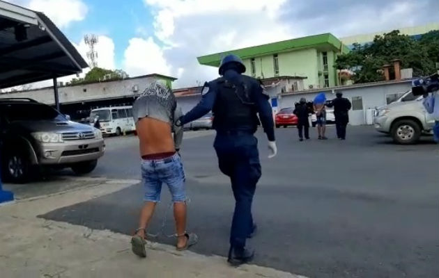 Las capturas se dieron en operativos policiales en el distrito. Foto: Eric A. Montenegro. Las capturas se dieron en operativos policiales en el distrito. Foto: Eric A. Montenegro.