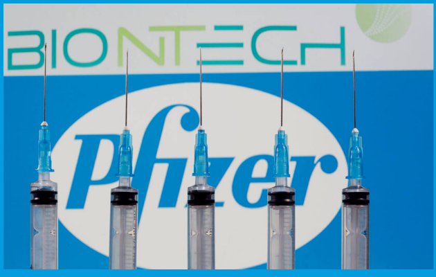 Reino Unidos aprueba vacuna contra la COVID-19 del Pfizer y su socio alemán BioNTech. Foto:Internet