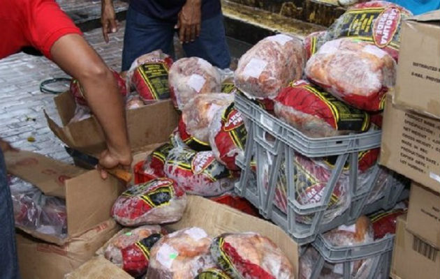 Los jamones formarán parte de la bolsa de Panamá Solidario.