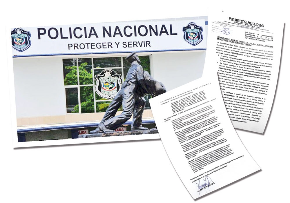 Piden información sobre la figura de agregado de Policía. 