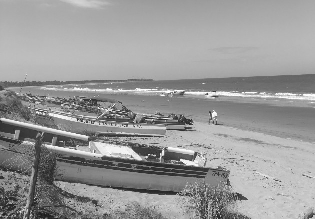 Un paseo por la playa El Arenal en Pedasí, en la provincia de Los Santos. Foto: Cortesía David José Díaz-Díaz.