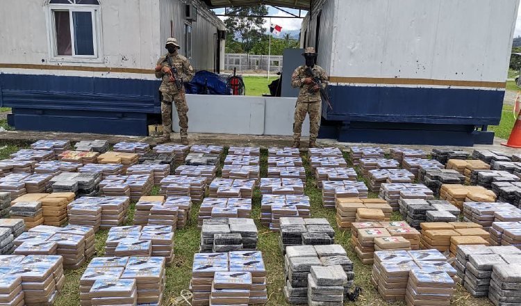 En lo que va de este año la fuerza pública ha decomisado 75.9 toneladas de drogas. Ministerio de Seguridad