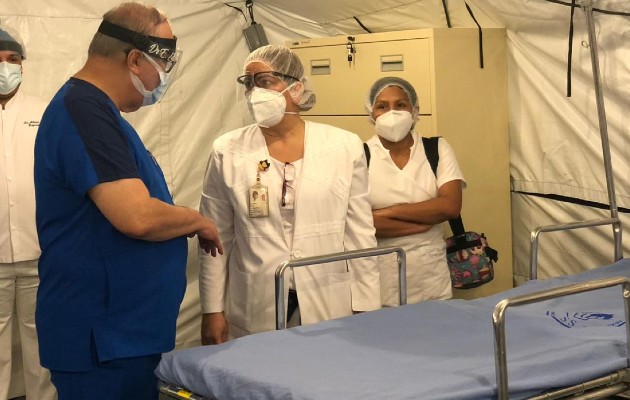 El sistema sanitario está dotando de más de 1,200 camas las unidades de atención a nivel nacional.