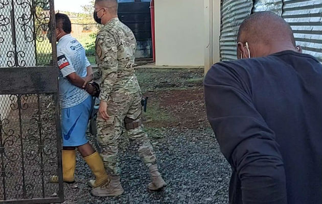 Los colombianos fueron trasladados al centro penal del corregimiento de Chiriquí. Foto: Mayra Madrid.