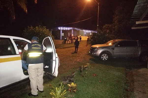 El episodio se registró en una apartada zona del corregimiento de Santa Clara, identificada como Loma Blanca en el distrito de Arraiján, provincia de Panamá Oeste.