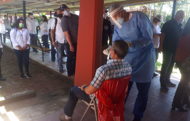 Las cifras de contagios van en aumento en Veraguas. Foto: Melquiades Vásquez A.