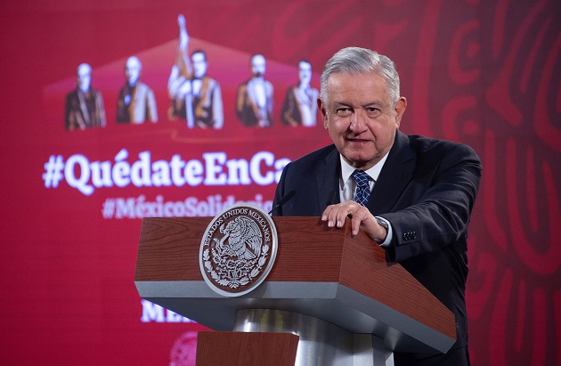 El presidente de México, Andrés Manuel López Obrador, hizo el anuncio. Foto: EFE