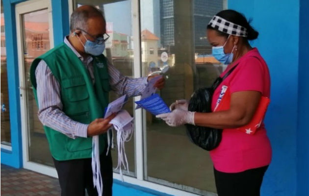 El Minsa exhorta a cumplir con las medidas de bioseguridad en la costa atlántica. Foto: Diómedes Sánchez S. El Minsa exhorta a cumplir con las medidas de bioseguridad en la costa atlántica. Foto: Diómedes Sánchez S.