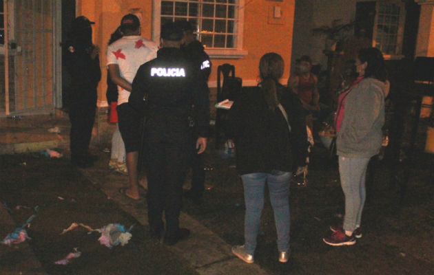 La Policía ha intervenido en los "parking" en zonas residenciales. Eric A. Montenegro.