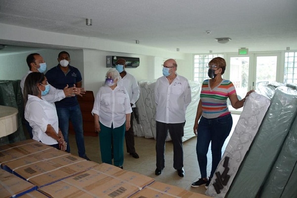 Una vez que el hotel hospital de Espinar esté en funcionamiento ayudará a desahogar el hotel hospital de la Transístmica.