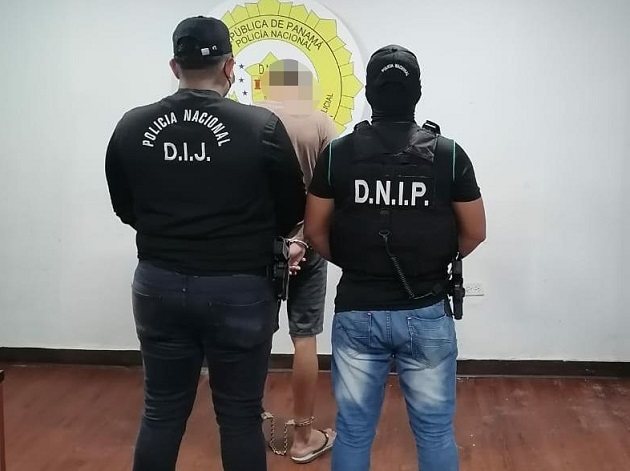 El ciudadano extranjero fue aprehendido ayer en el sector 4 de Cerro Batea, corregimiento de Belisario Frías, en San Miguelito.