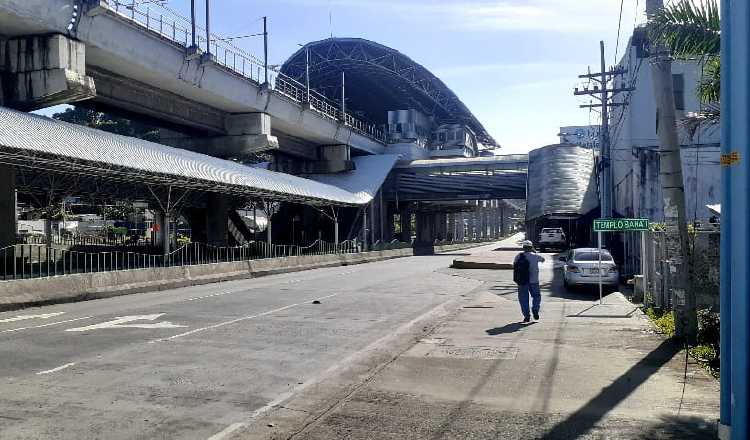 La estación San Isidro funciona desde 2015. La estación de los buses no está lista. Foto de  Víctor Arosemena