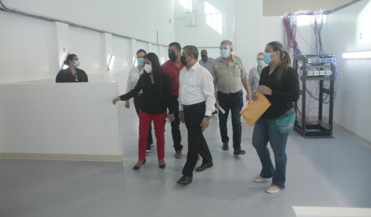 El gimnasio del Instituto Técnico Superior del Este será utilizado en caso de que se requiera, ya que en el antiguo Figali, todavía hay disponible una sala con 30 camas. Foto de Víctor Arosemena