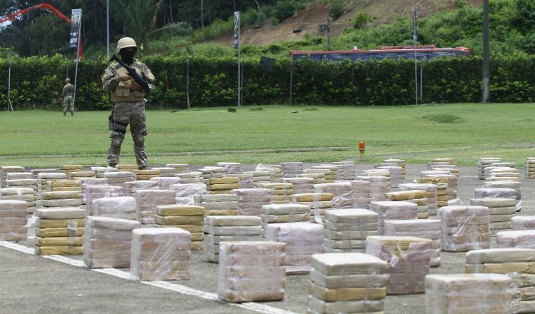 Durante los últimos años, Panamá se ha convertido en un punto importante para el decomiso de drogas. Archivo.